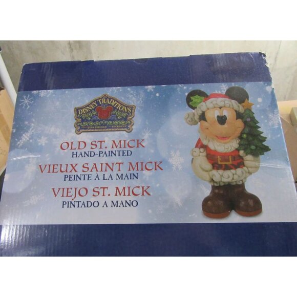 Jim Shore Enesco DIsney Traditions Old St Mick 17" Large Mickey Mouse NEW - Picture 9 of 9
